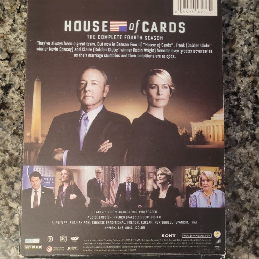 House of Cards Complete collection of DVDs - Picture 8 of 15
